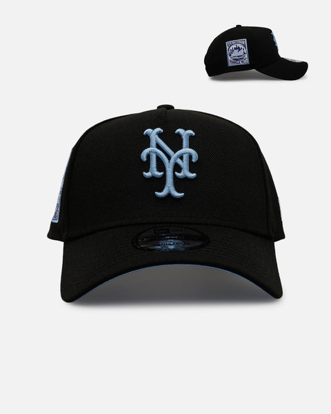 New Era New York Mets 'Black And Sky Blue' 9FORTY A-Frame Snapback