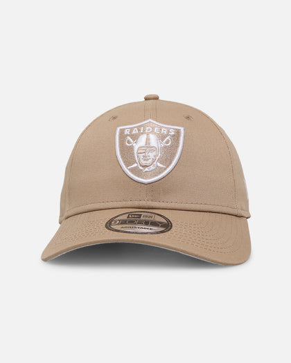 New Era Las Vegas Raiders 'Camel White' 9FORTY Casual Strapback Tumbleweed/White