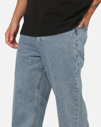 Carre Union Straight Fit Jeans Mid Blue