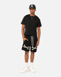 Saint Morta Lafayette Cropped T-Shirt Black