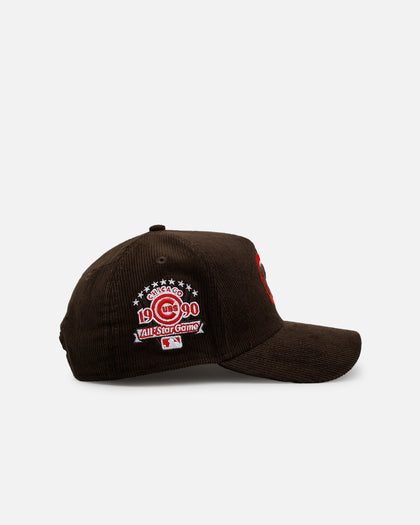 New Era Chicago Cubs 'Walnut Cord' 9FORTY A-Frame Corduroy Snapback Walnut