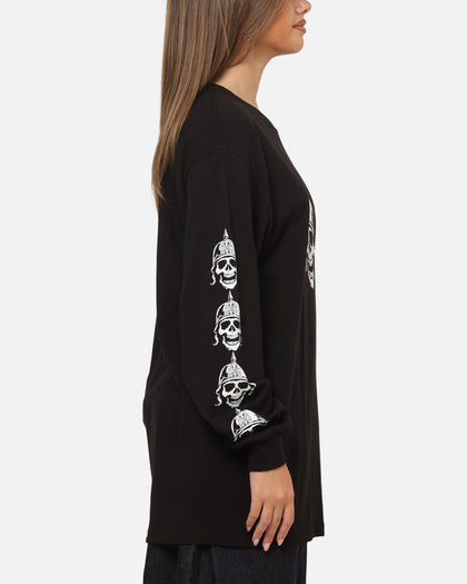 West Coast Choppers Skulls Long Sleeve T-Shirt Black