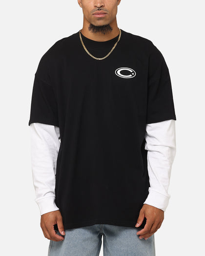 Carre C-Star Long Sleeve T-Shirt Black/White