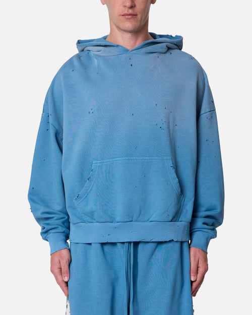 MNML Mojave Hoodie Washed Blue