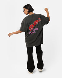 73Studio X Cartoon Network Courage Heavyweight T-Shirt Black Wash