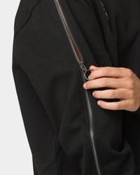 The Anti Order Man Made Zipper Crewneck Black/3M