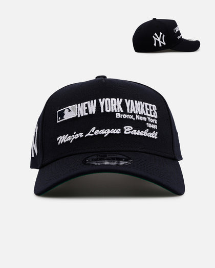 New Era New York Yankees 'Workleague' 9FORTY A-Frame Snapback Navy