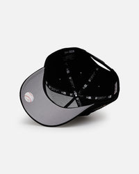 New Era Los Angeles Dodgers 'Raised Metallic Chainstitch' 9FORTY A-Frame Snapback Black
