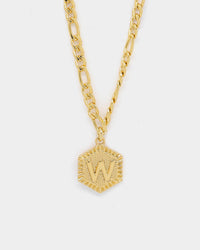 Raising Hell Women's Letter Anklet Gold