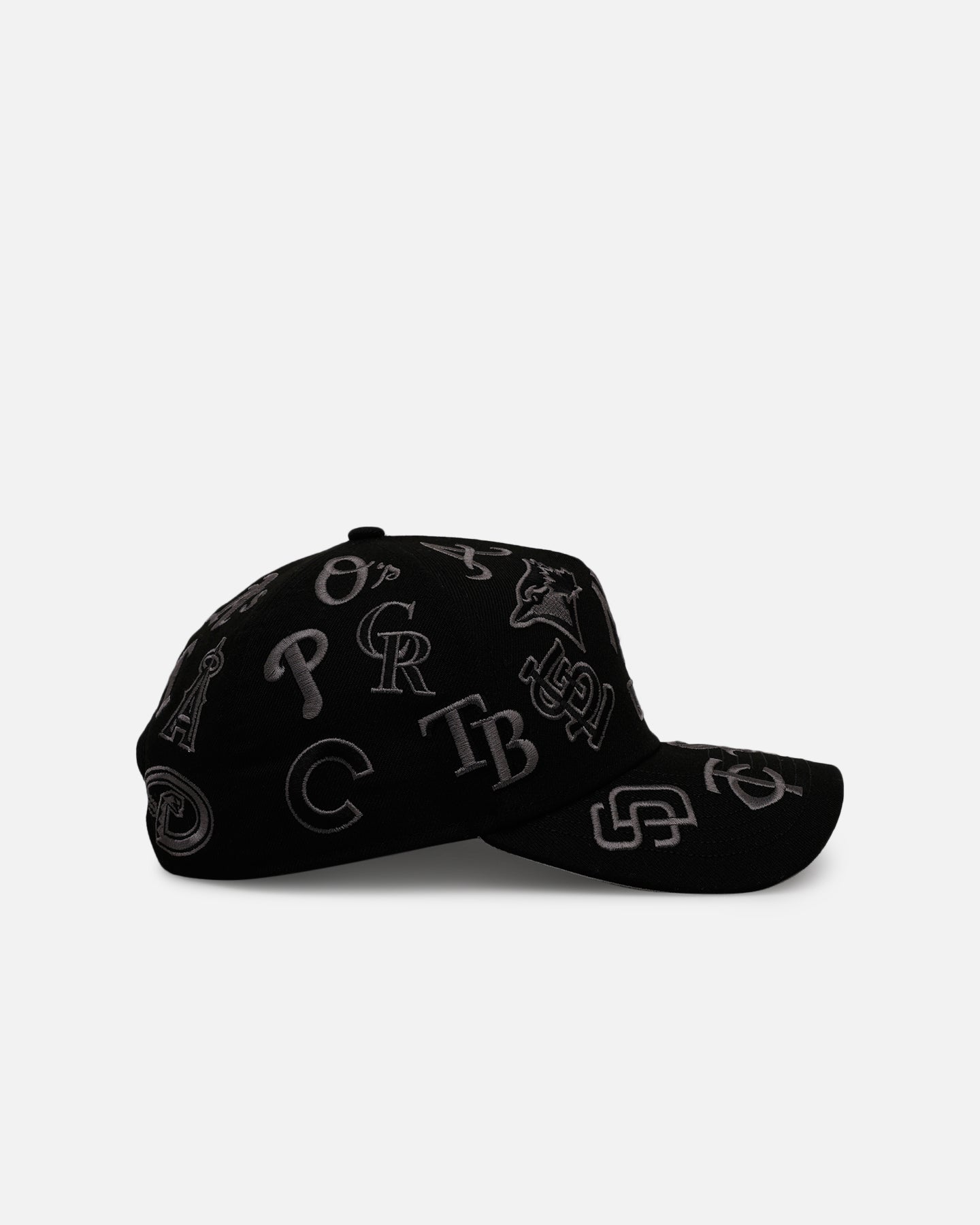 New Era MLB 'All Over Leagues' 9FORTY A-Frame Snapback Black