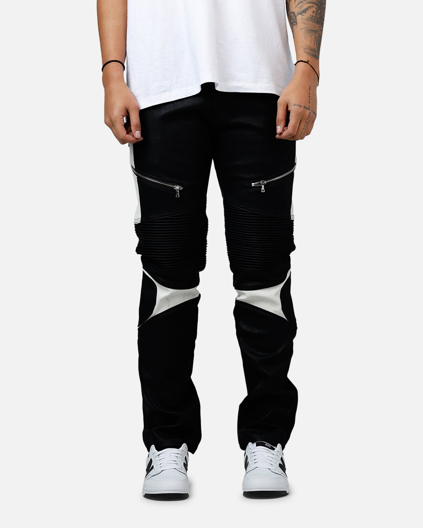 MNML D728 Moto Space Pants Black | Culture Kings US