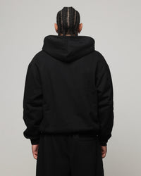 American Thrift Zip Hoodie Black