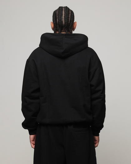 American Thrift Zip Hoodie Black