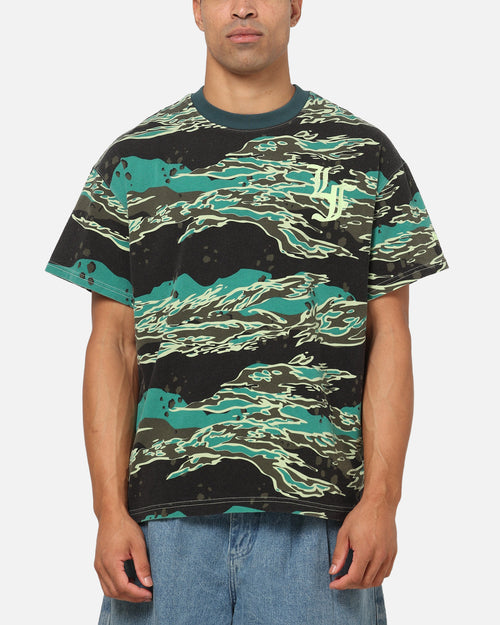 Puma LaFrance Supply All Over Print T-Shirt Green
