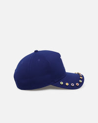 New Era Los Angeles Dodgers 'Visor Embellishment' 9FORTY A-Frame Snapback Official Team Colors