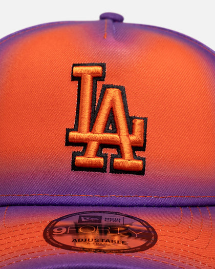 New Era Los Angeles Dodgers 'Sunset Gradient' 9FORTY A-Frame Snapback Purple/Orange