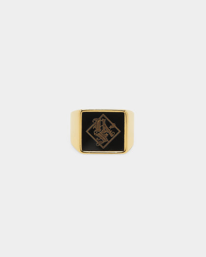 NXS Namesake Ring Gold/Black