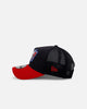 New Era Los Angeles Angels 'Washed Truckers' 9FORTY A-Frame Trucker Snapback Official Team Color