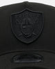 New Era Las Vegas Raiders 'Black On Black' 9FORTY A-Frame Snapback Black/Black