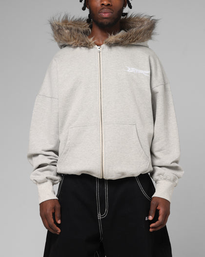 Loiter Purity Zip Hoodie Grey