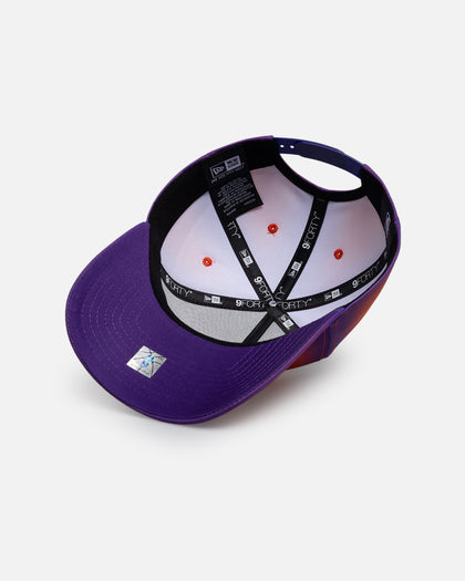 New Era Chicago Bulls 'Sunset Gradient' 9FORTY A-Frame Snapback Purple/Orange