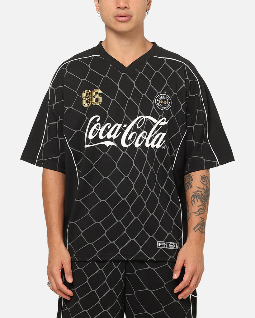 Carre Carré X Coca Cola The Grid Mesh Jersey Black | Culture Kings US