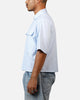 MNML Cropped Short Sleeve Shirt Light Blue