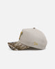 New Era Texas Rangers 'Real Tree Stone' 9FORTY A-Frame Snapback Stone