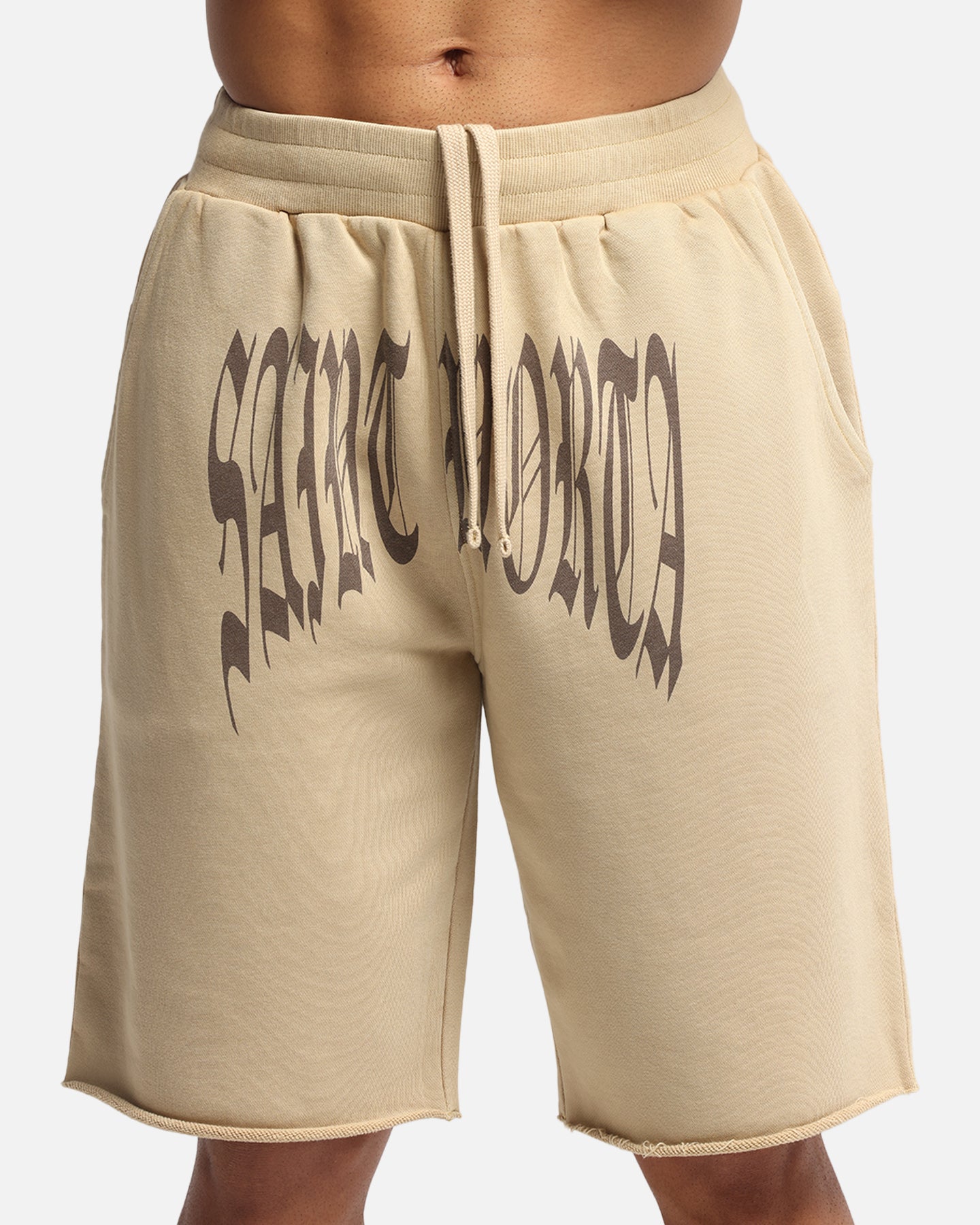 Saint Morta Vill Park Sweat Shorts Pigment Stone | Culture Kings US