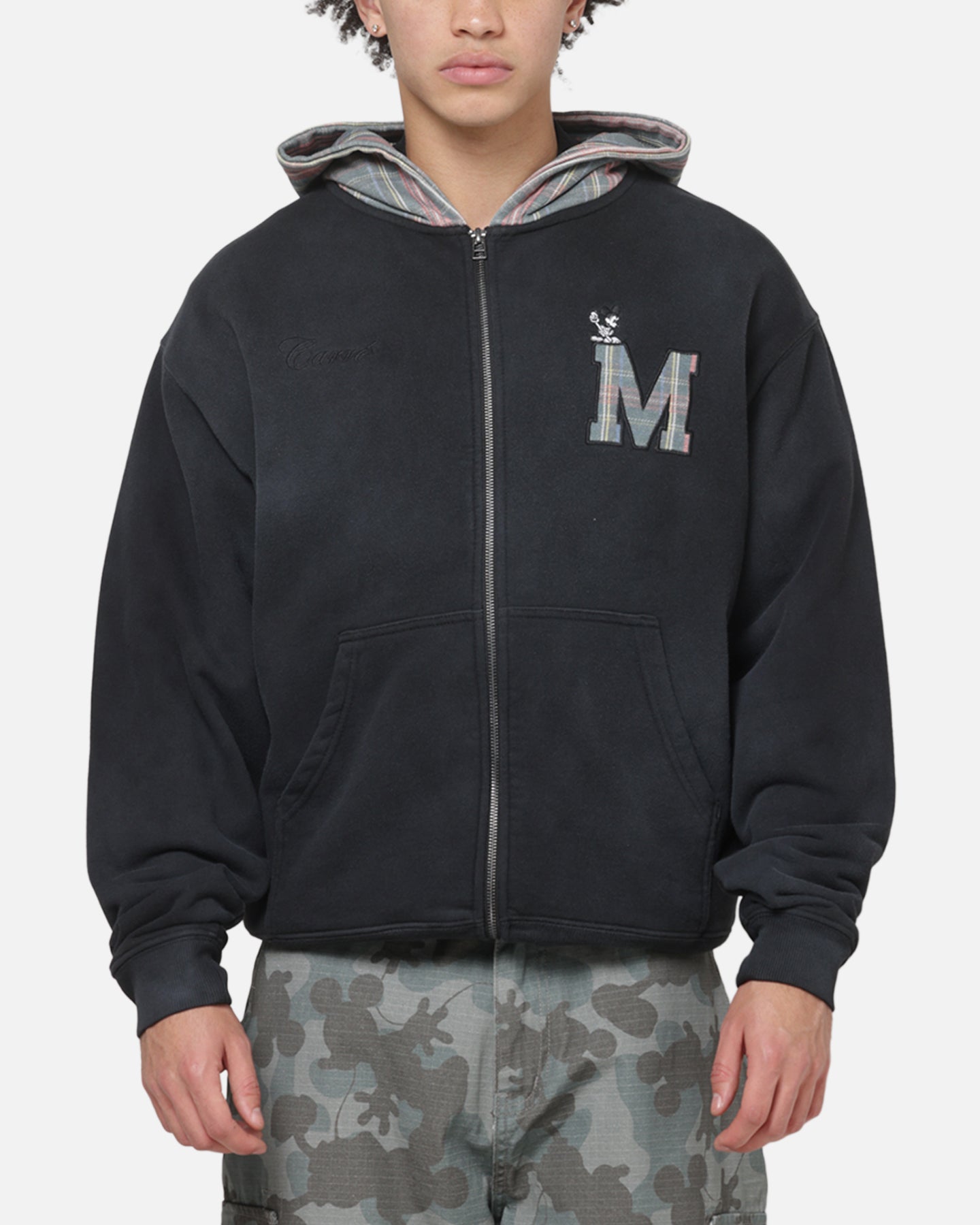Carré x Disney Mickey & Friends Blocked Zip Hoodie | Culture Kings US