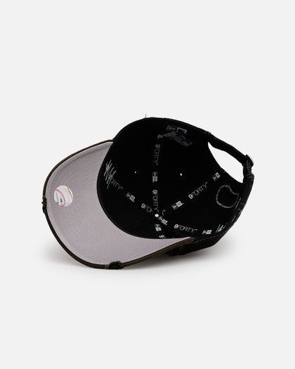 New Era Chicago White Sox 'Distressed And Worn' 9FORTY A-Frame Casual Strapback Black