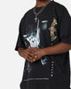 73Studio X DC Batman Arkham Asylum Vintage T-Shirt Black Acidwash