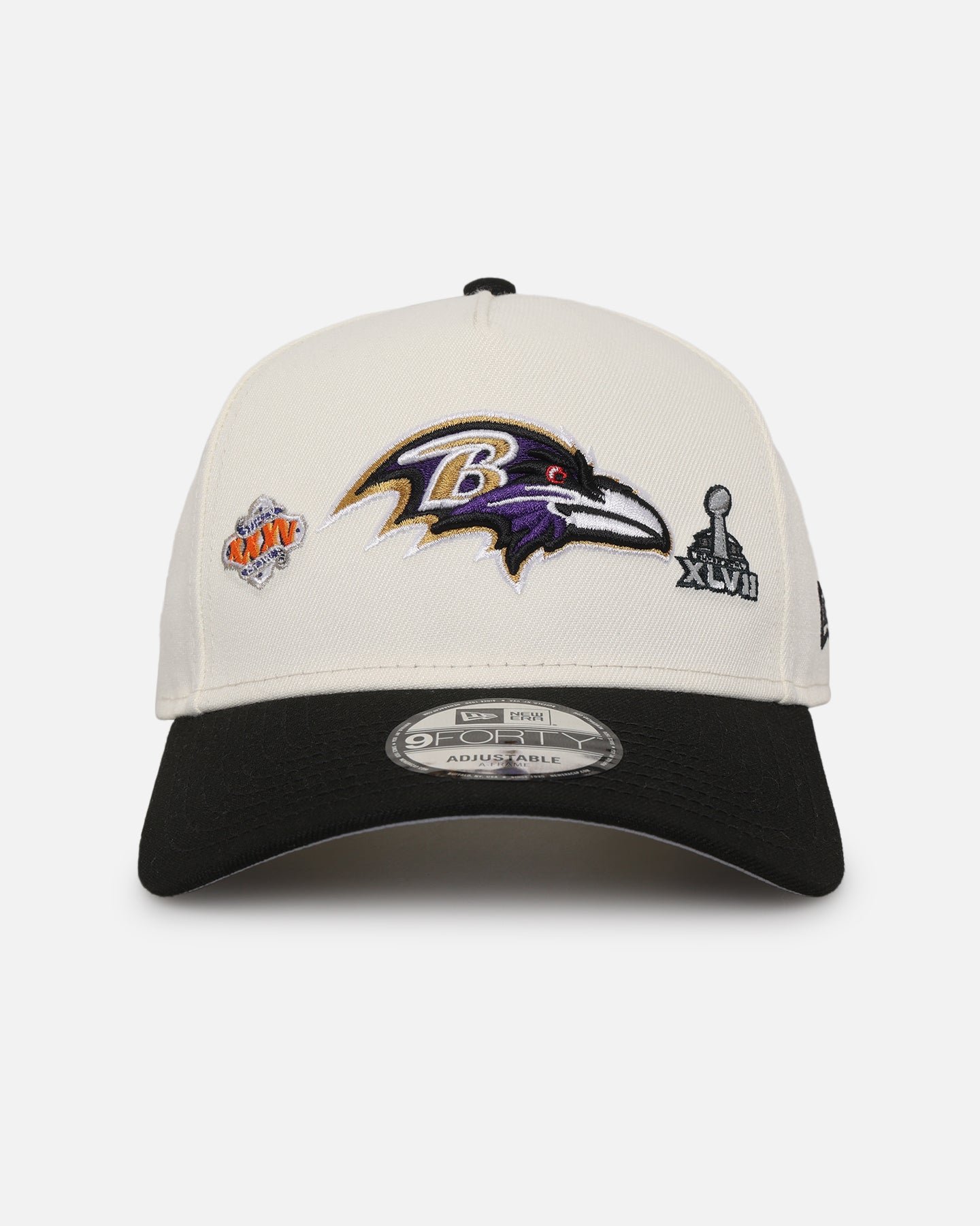 New Era Baltimore Ravens 'Super Bowl Logos' 9FORTY A-Frame