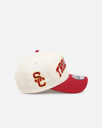 New Era USC Trojans 'Vintage Arch Logo' 9FORTY A-Frame Snapback Official Team Colors