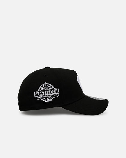 New Era Washington Nationals 'Black And White' 9FORTY A-Frame Snapback Black/White