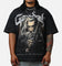 Goat Crew X Lord Of The Rings Gandalf Fire Vintage T-Shirt Black Acidwash