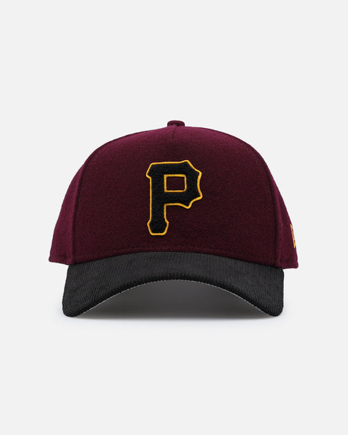 New Era Pittsburgh Pirates 'Large Chenille' 9FORTY A-Frame Snapback Maroon