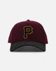 New Era Pittsburgh Pirates 'Large Chenille' 9FORTY A-Frame Snapback Maroon
