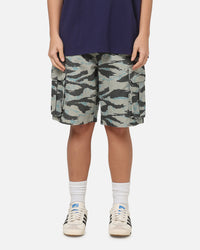 Carre Depot Cargo Shorts Tiger Camo
