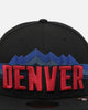 New Era Denver Nuggets 'NBA CE Headwear Collection' 59FIFTY Fitted Dark Blue
