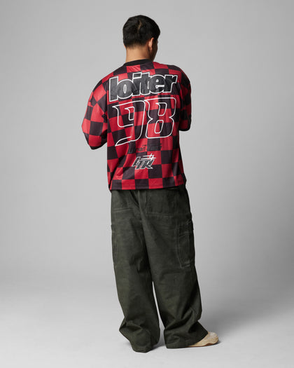 Loiter Tournament Jersey Red/Black