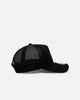 New Era Atlanta Braves 'Cherub Trucker' 9FORTY A-Frame Trucker Snapback Black/White