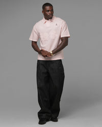 Loiter Unity Polo T-Shirt Pink