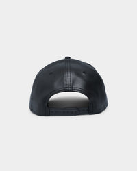 New Era New York Mets "Black Tan PU Leather" 9FORTY K-Frame Snapback Black/Tan