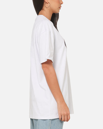 Carre Plaid Oval T-Shirt White