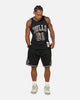 Mitchell & Ness NBA Leopard Diamond Shorts Black/Leopard