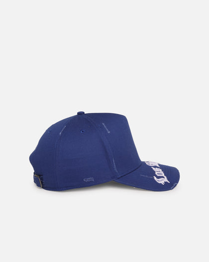 47 Brand Los Angeles Dodgers 'Destruct Gothic Visor' 47 Offside Strapback Royal/Royal
