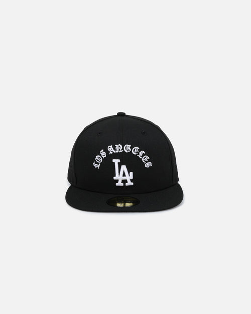 New Era Los Angeles Dodgers 'Gothic Arch' 59FIFTY Fitted Black/White