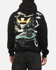 73Studio X Halo Logo Hoodie Black