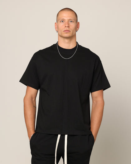 Carré Blanc T-Shirt Black